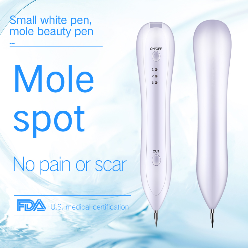 Ζεστό πώλησης mole κονδυλωμάτων freckle τατουάζ αφαίρεση τεχνητό καθαρισμό ομορφιά φροντίδα μηχανή ετικέτα frecklenevus acne dot sweep spot αφαιρείται